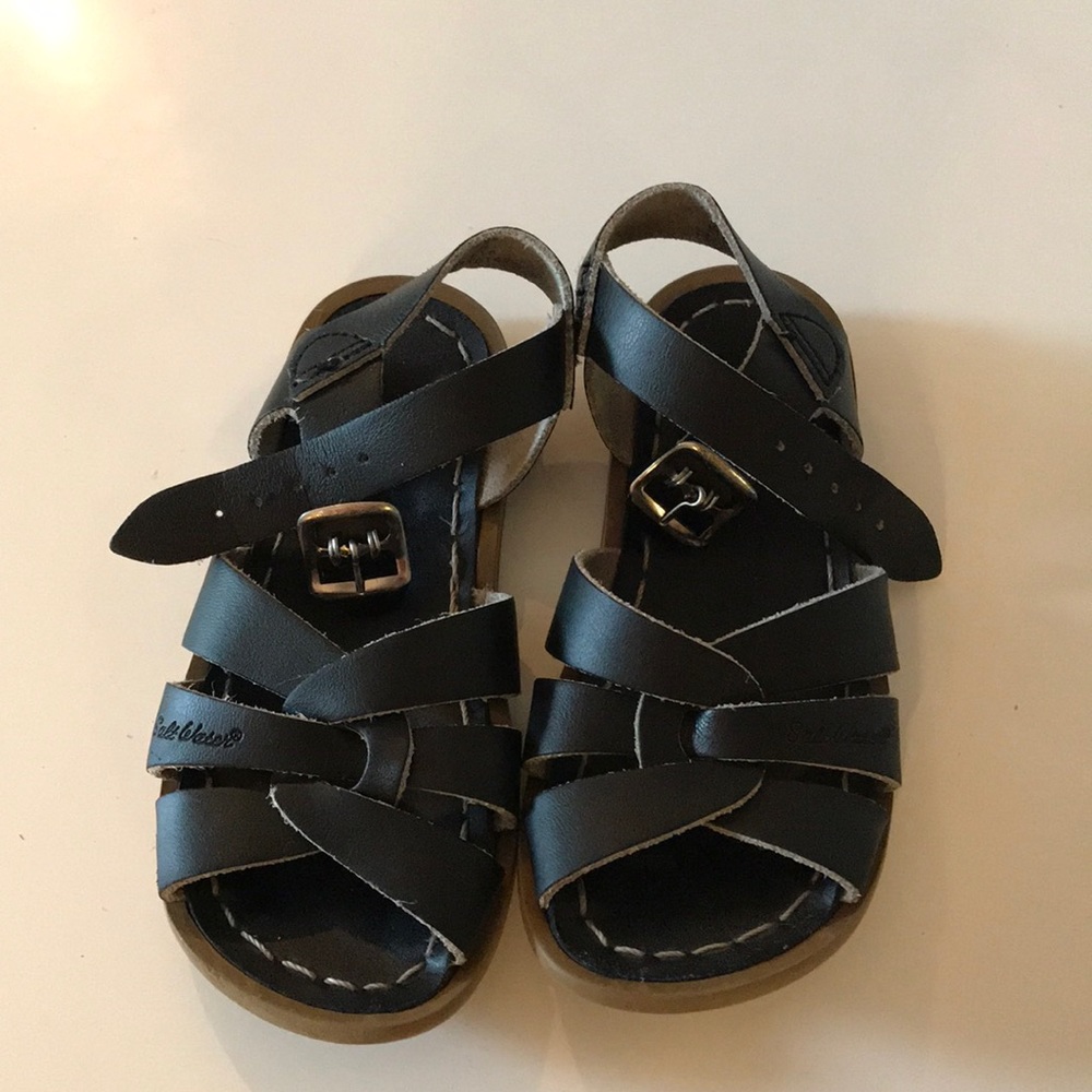 Navy Unisex Saltwater Sandals